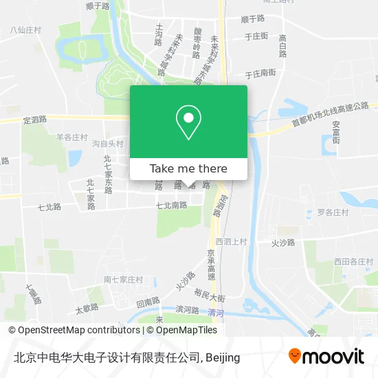北京中电华大电子设计有限责任公司 map