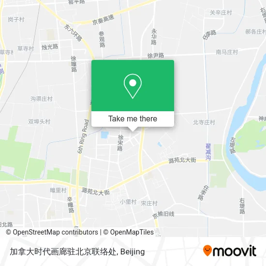 加拿大时代画廊驻北京联络处 map
