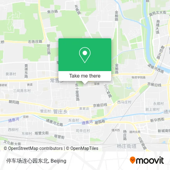停车场连心园东北 map