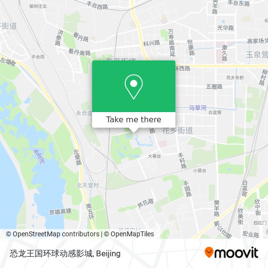 恐龙王国环球动感影城 map