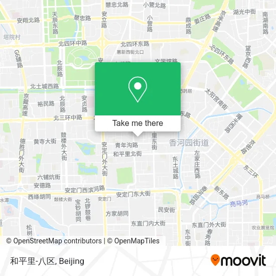 和平里-八区 map