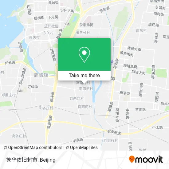 繁华依旧超市 map