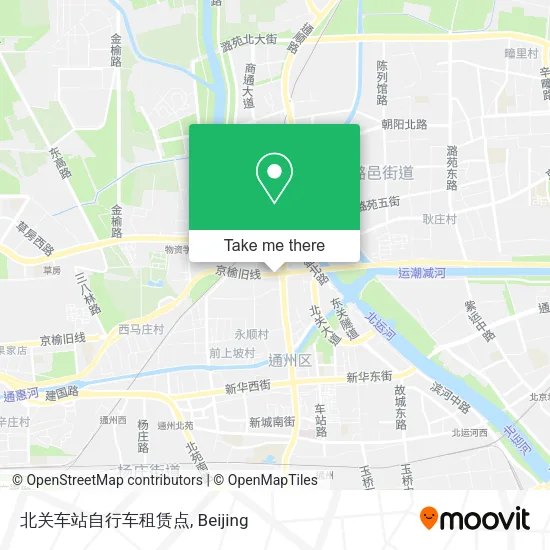北关车站自行车租赁点 map