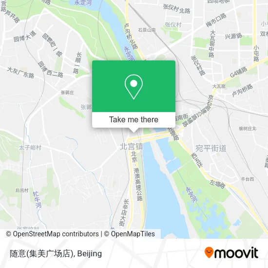 随意(集美广场店) map