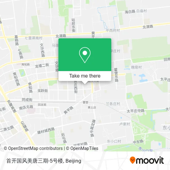 首开国风美唐三期-5号楼 map