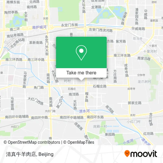 清真牛羊肉店 map