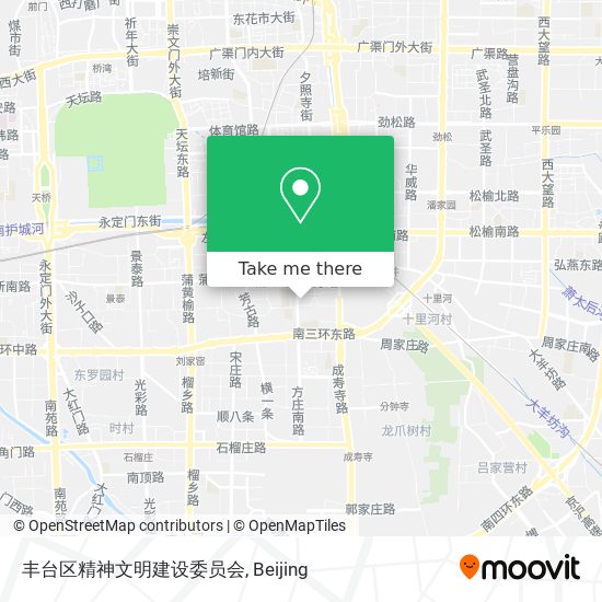 丰台区精神文明建设委员会 map