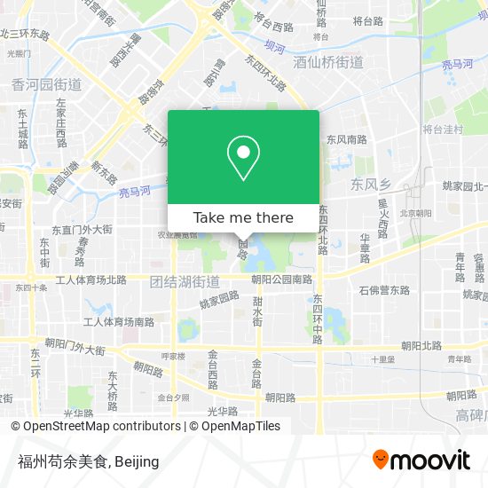 福州苟余美食 map