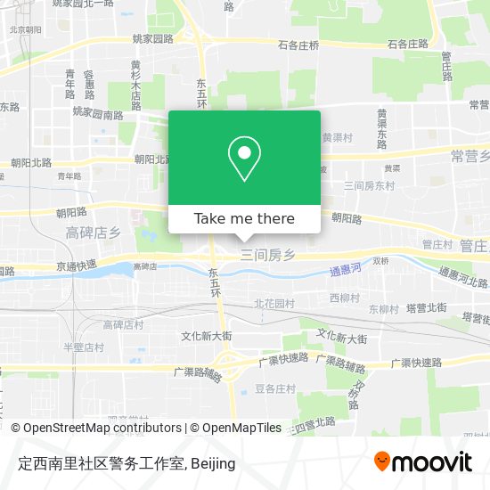 定西南里社区警务工作室 map