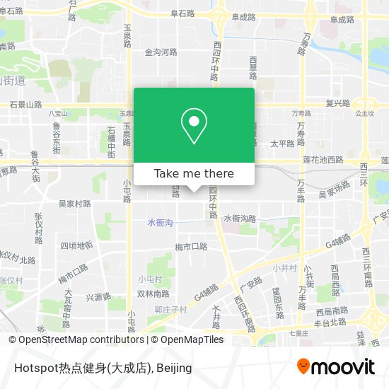 Hotspot热点健身(大成店) map