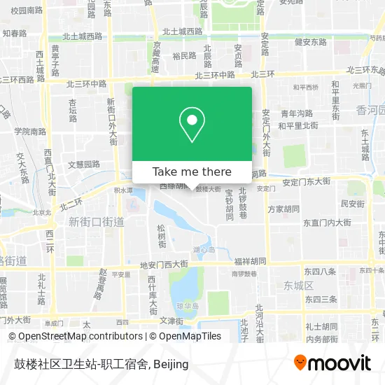 鼓楼社区卫生站-职工宿舍 map