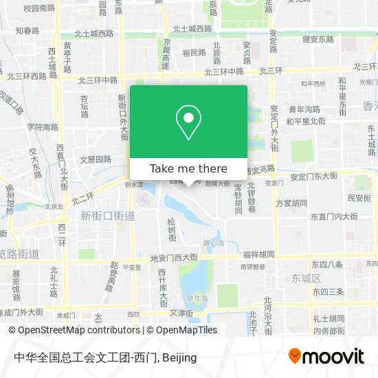 中华全国总工会文工团-西门 map