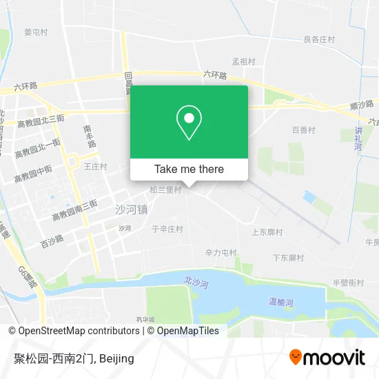 聚松园-西南2门 map