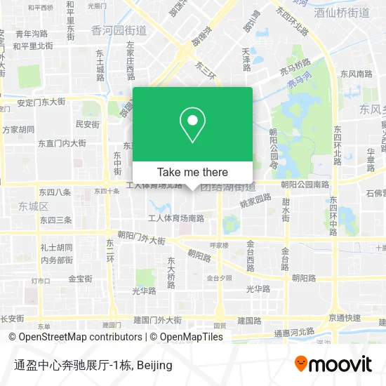 通盈中心奔驰展厅-1栋 map
