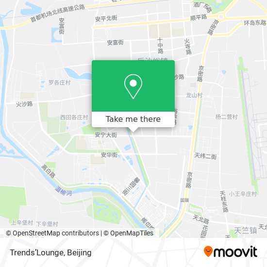 Trends’Lounge map