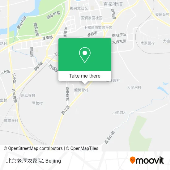 北京老厚农家院 map