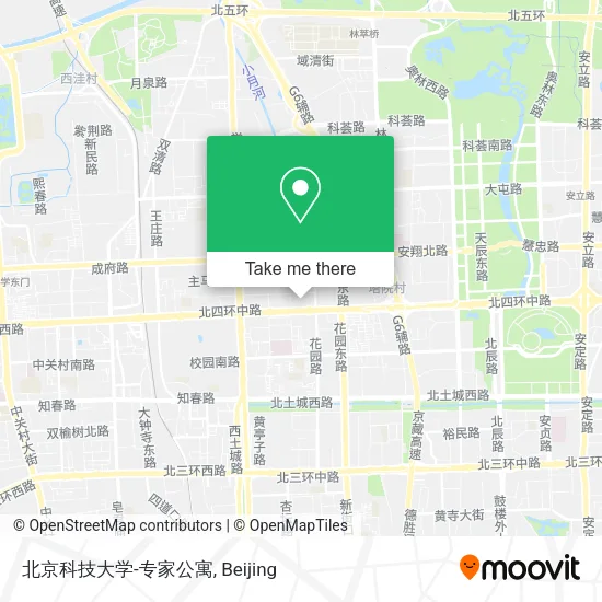 北京科技大学-专家公寓 map