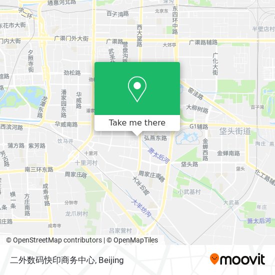 二外数码快印商务中心 map