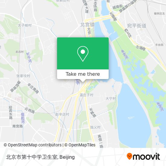 北京市第十中学卫生室 map