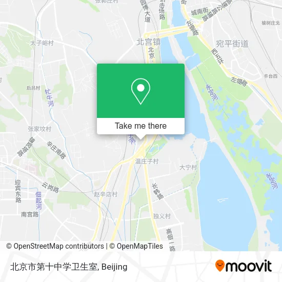 北京市第十中学卫生室 map