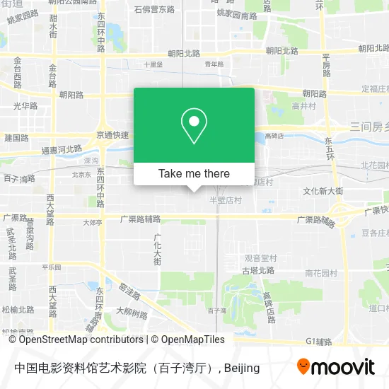 中国电影资料馆艺术影院（百子湾厅） map
