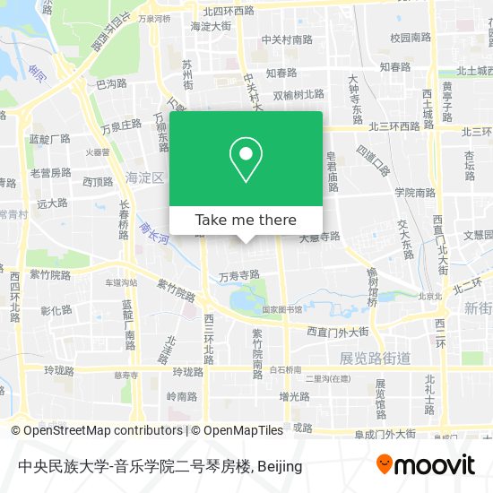 中央民族大学-音乐学院二号琴房楼 map