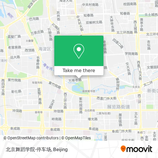 北京舞蹈学院-停车场 map