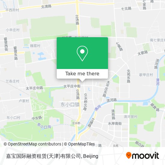 嘉宝国际融资租赁(天津)有限公司 map