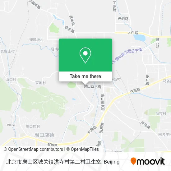 北京市房山区城关镇洪寺村第二村卫生室 map