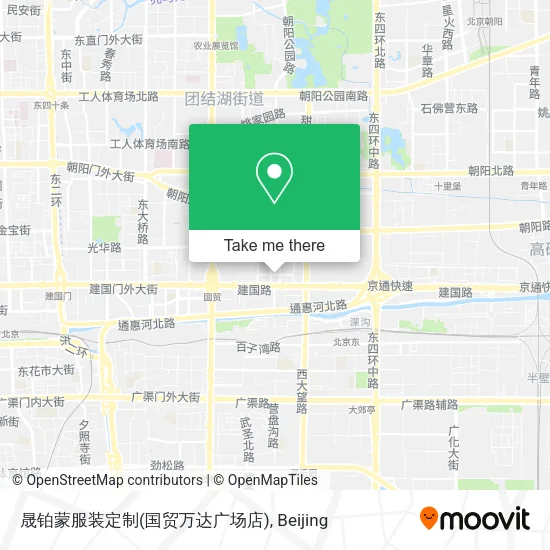 晟铂蒙服装定制(国贸万达广场店) map