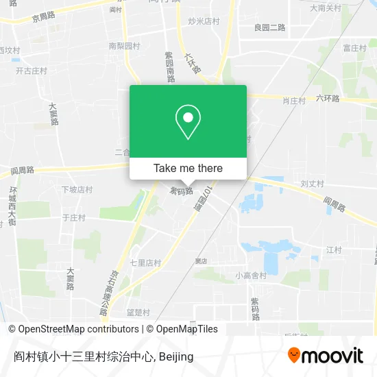 阎村镇小十三里村综治中心 map