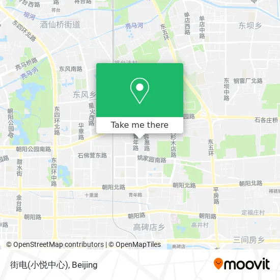 街电(小悦中心) map