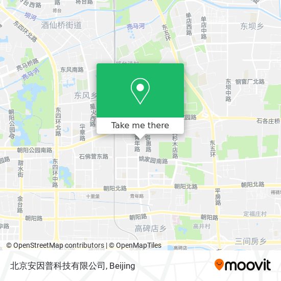 北京安因普科技有限公司 map