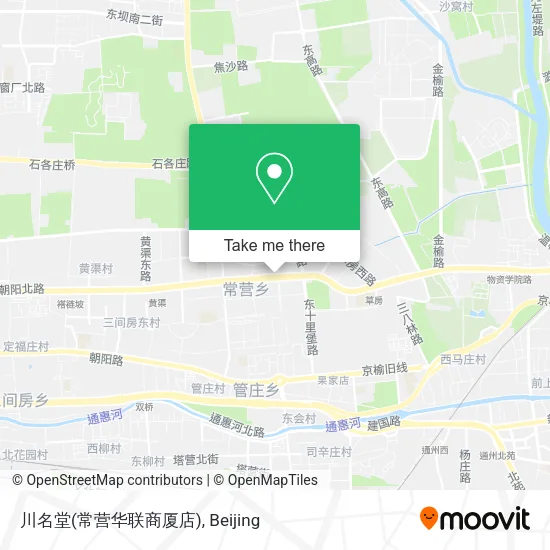 川名堂(常营华联商厦店) map