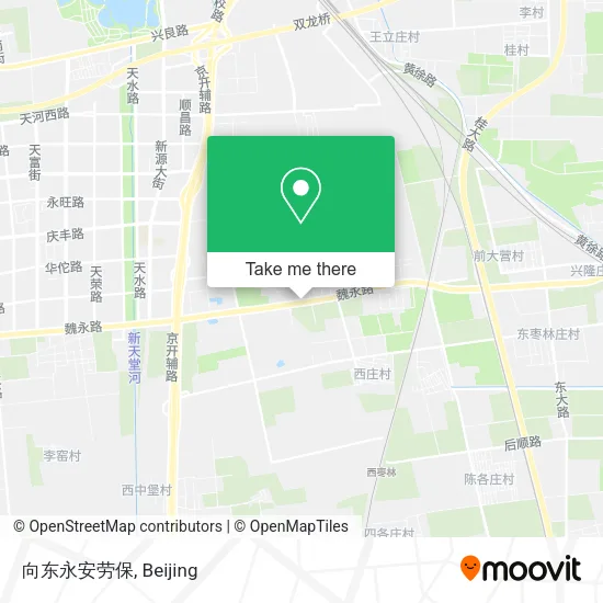 向东永安劳保 map