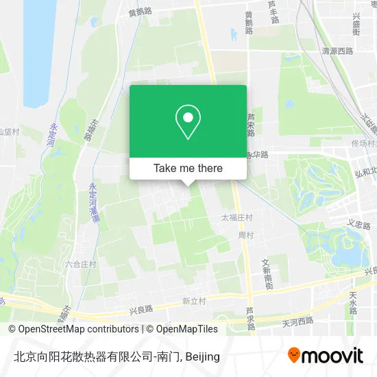 北京向阳花散热器有限公司-南门 map