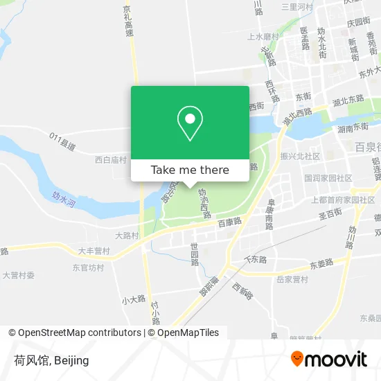 荷风馆 map