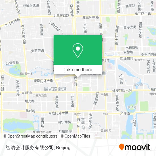 智晴会计服务有限公司 map