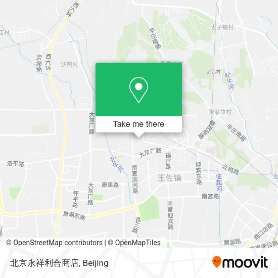 北京永祥利合商店 map