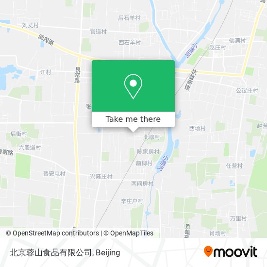 北京蓉山食品有限公司 map