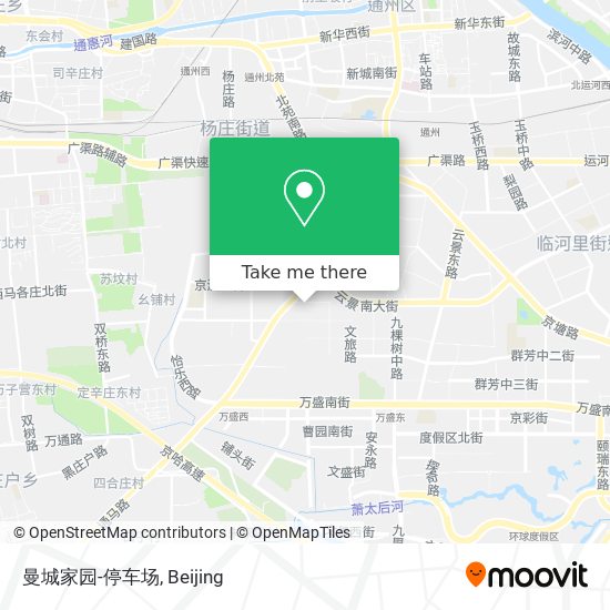 曼城家园-停车场 map