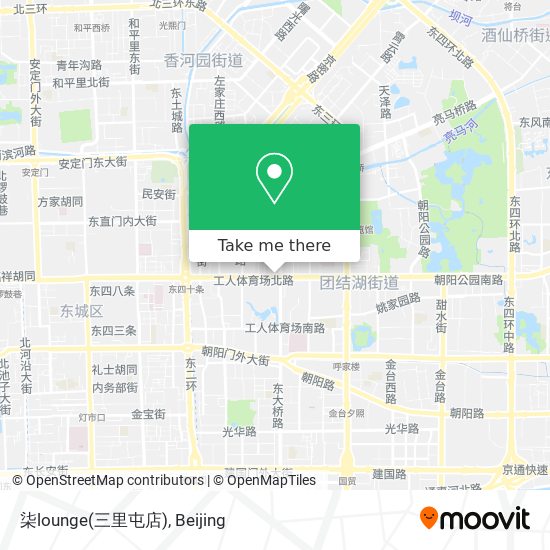 柒lounge(三里屯店) map