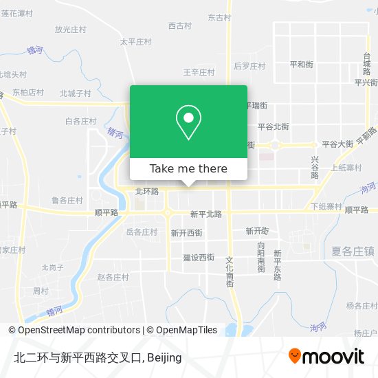 北二环与新平西路交叉口 map