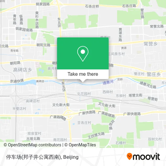 停车场(邦子井公寓西南) map