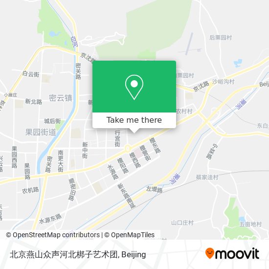 北京燕山众声河北梆子艺术团 map