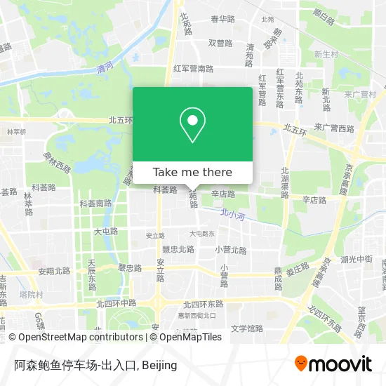 阿森鲍鱼停车场-出入口 map