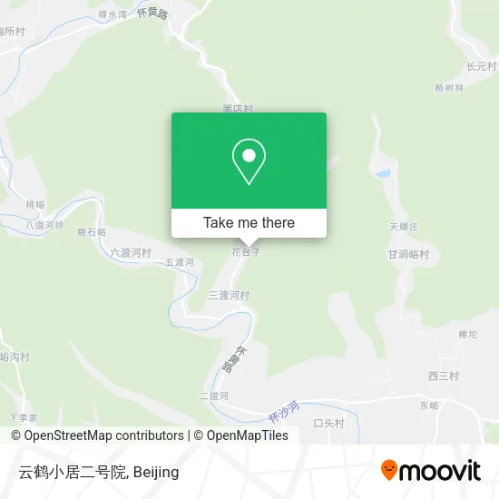 云鹤小居二号院 map