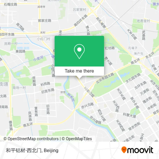 和平铝材-西北门 map