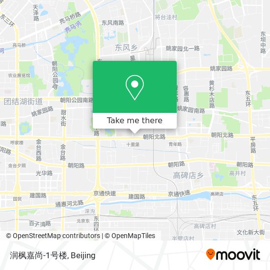 润枫嘉尚-1号楼 map