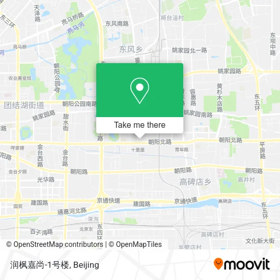润枫嘉尚-1号楼 map